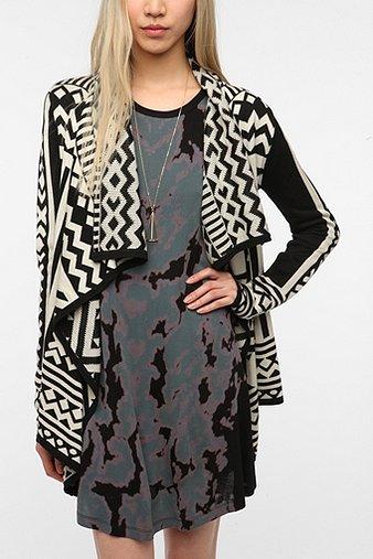 Staring At Stars Array Cardigan   Black Multi   L